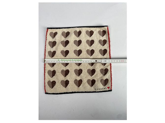 Écharpe en coton beige Givenchy - vue 4