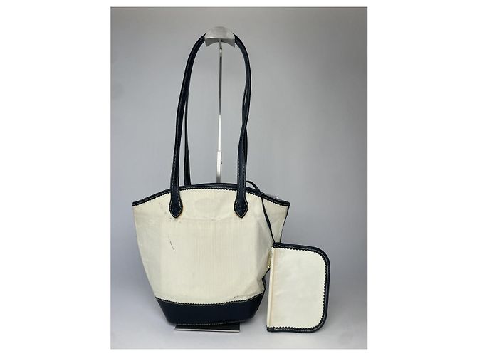 Borsa a mano in pelle bianca Loewe Puzzle Bianco - vista 5