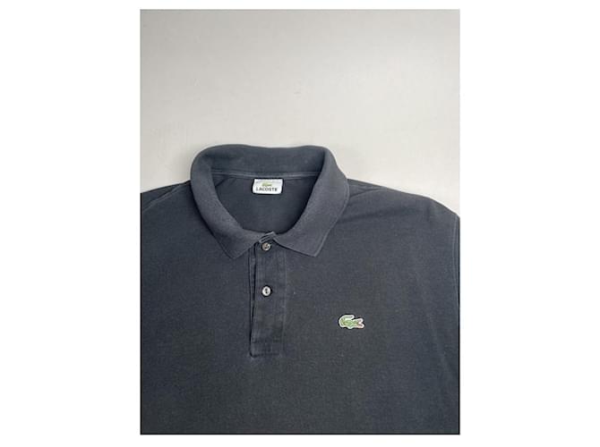 Polo de algodón negro Lacoste - vista 2