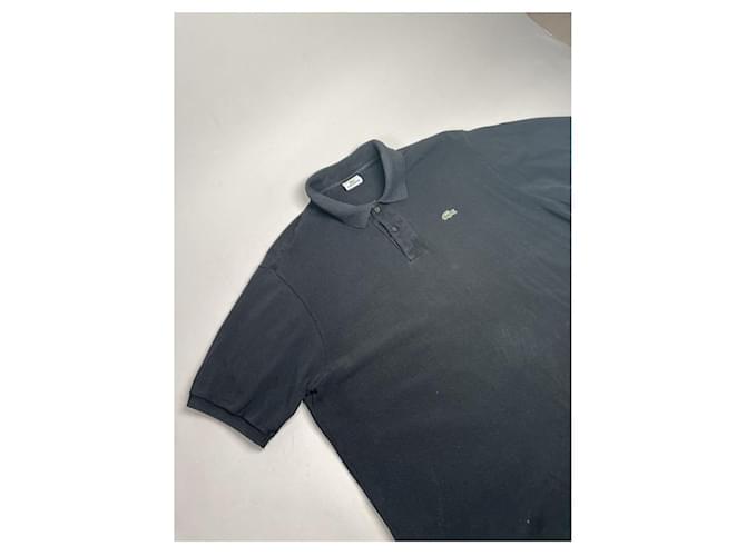 Polo de algodón negro Lacoste - vista 3