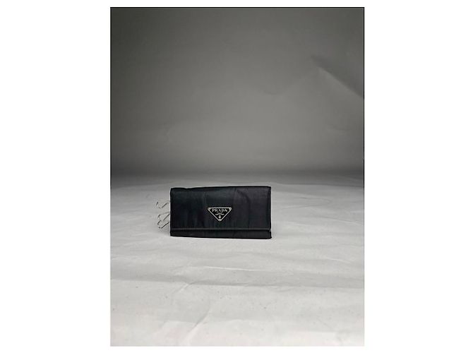 Borsa in poliestere nera Prada Nero - vista 5