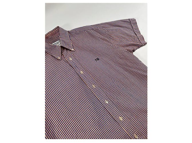Camicia in cotone multicolore Yves Saint Laurent - vista 3