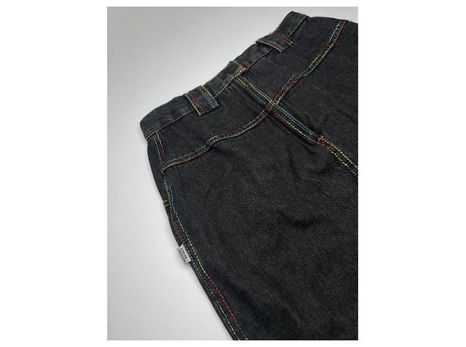 Gonna in denim antracite Missoni Grigio antracite - vista 2