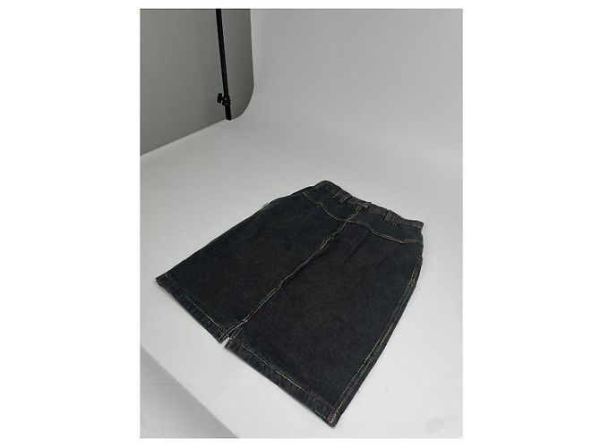 Gonna in denim antracite Missoni Grigio antracite - vista 4