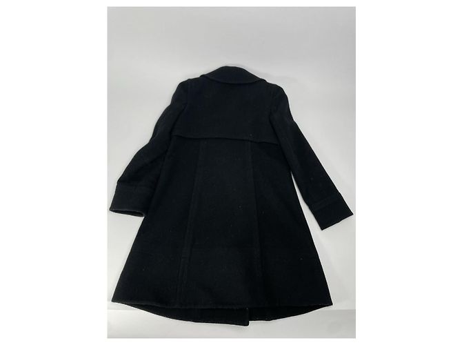 Anthrazitfarbener Wolltrenchcoat von Marc Jacobs Anthrazitgrau - Ansicht 4