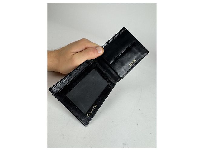 Borsa in pelle marrone Dior - vista 4