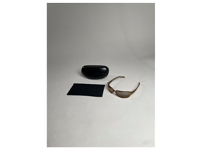 Gafas de sol de plástico naranja de Prada - vista 3
