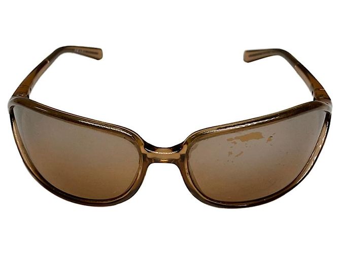Gafas de sol de plástico naranja de Prada - vista 4
