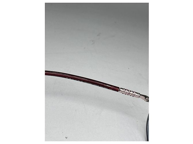 Céline Celine Blaue Metallsonnenbrille - Ansicht 3