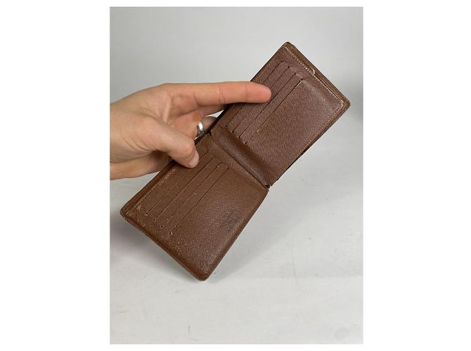 Borsa in pelle marrone Dauphine di Louis Vuitton - vista 5
