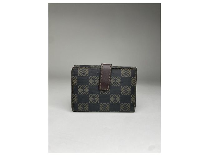 Billetera de cuero navy Loewe Puzzle Azul marino - vista 2