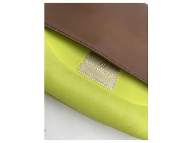 Bolso de mano de algodón marrón Givenchy Gem Castaño - vista 3
