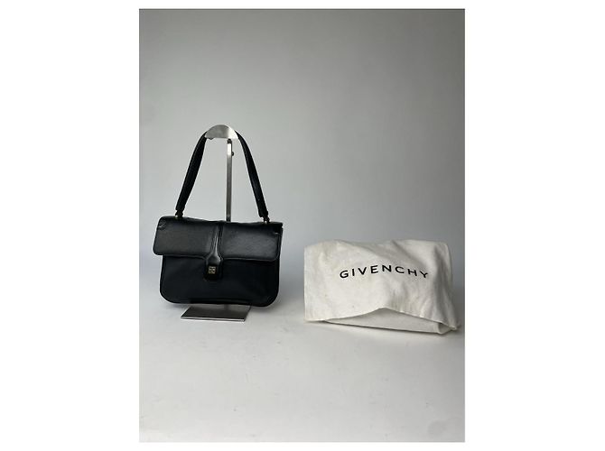 Givenchy 4G schwarze Lederhandtasche - Ansicht 2