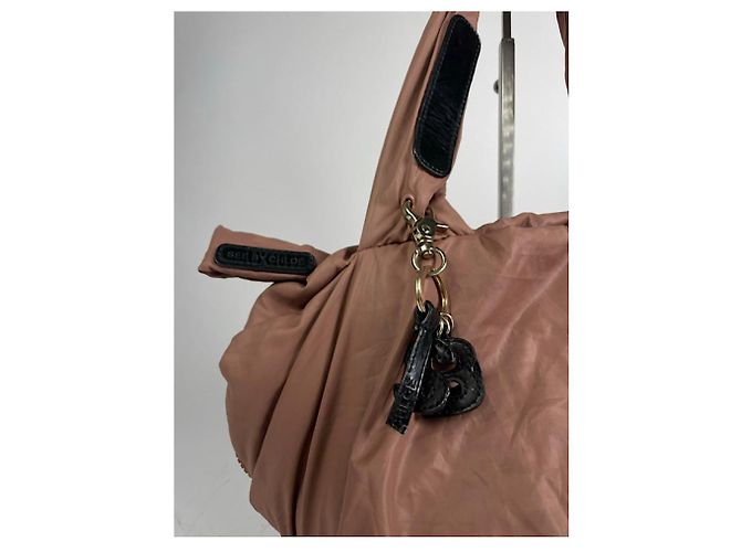 Borsa a mano in poliestere arancione See by Chloé - vista 4