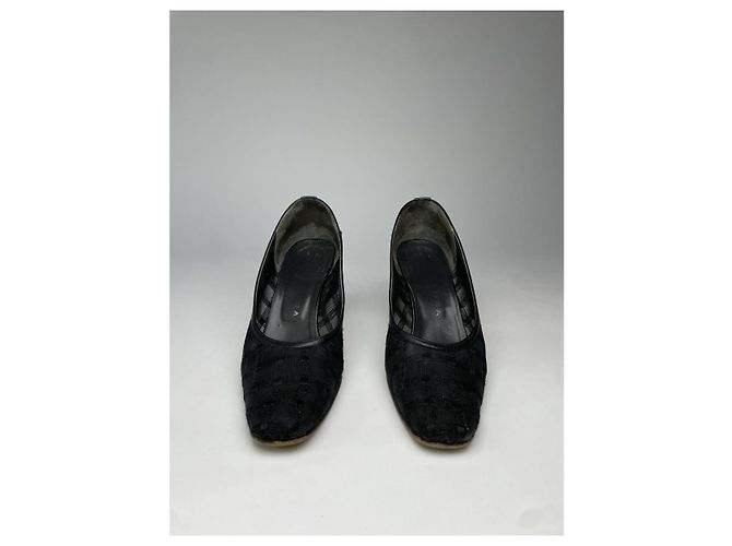 Balenciaga Cagole Schwarzer Lederabsatz - Ansicht 3