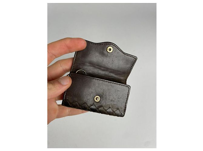 Borsa in pelle marrone Bottega Veneta - vista 3