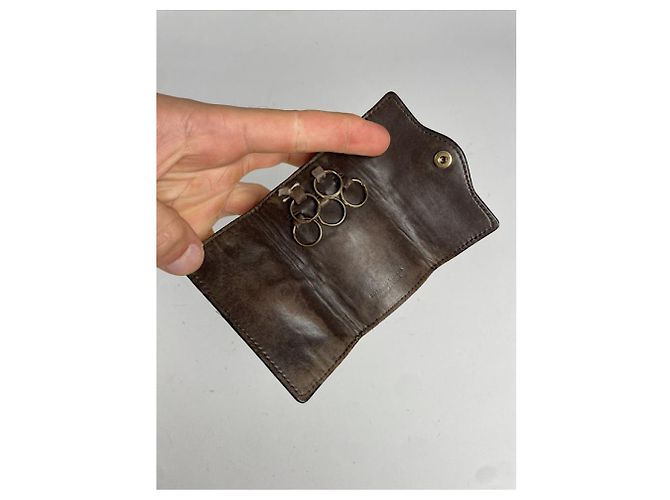 Borsa in pelle marrone Bottega Veneta - vista 4