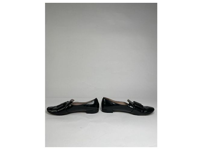 Miu Miu Bailarinas de Charol Negro - vista 3