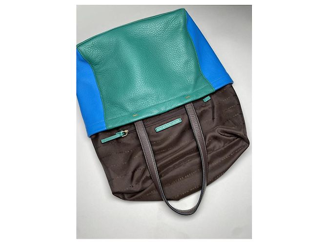 Borsa in pelle verde Marc by Marc Jacobs - vista 3