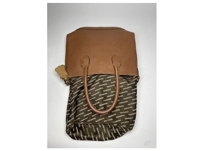 Autre Marque Borsa a mano in pelle marrone Stefanie Renoma - vista 3