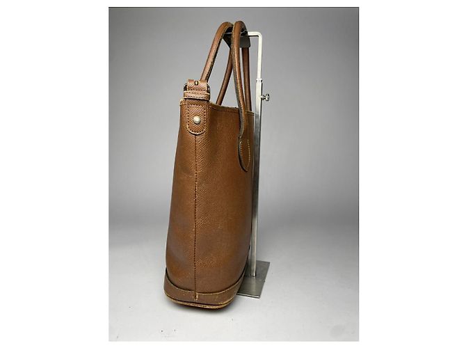 Autre Marque Borsa a mano in pelle marrone Stefanie Renoma - vista 5