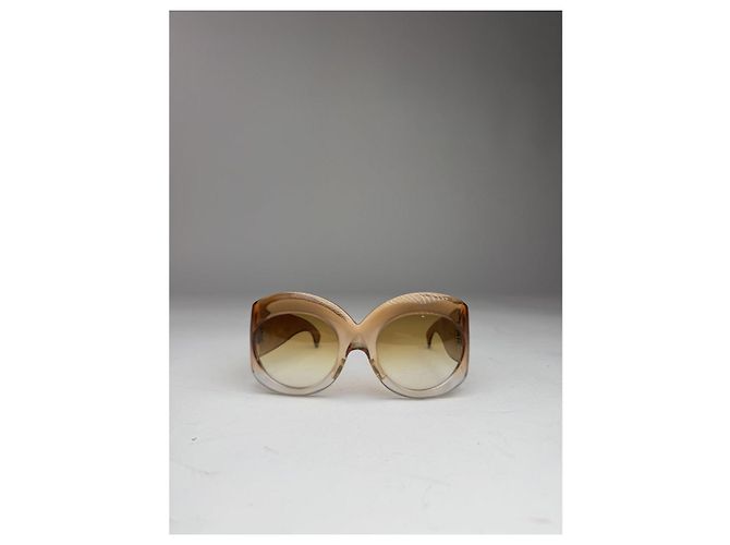 Occhiali da sole in plastica arancione Givenchy - vista 2
