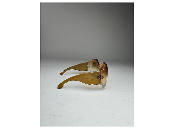 Occhiali da sole in plastica arancione Givenchy - vista 3