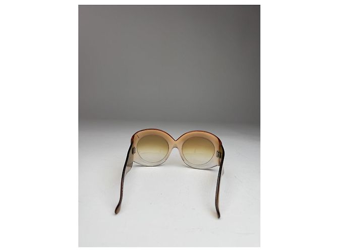 Occhiali da sole in plastica arancione Givenchy - vista 5