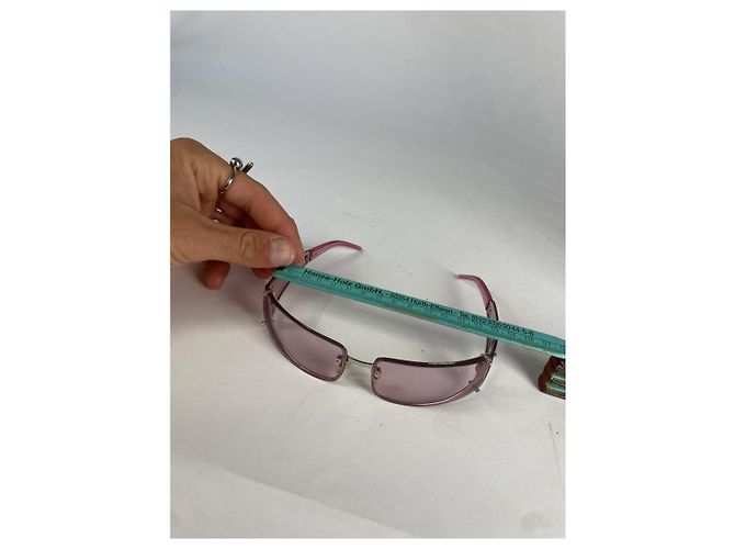 Céline Occhiali da sole in plastica viola Celine Porpora - vista 5