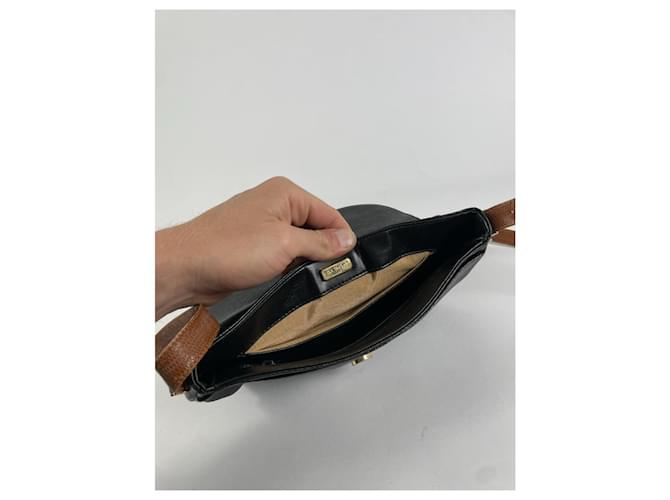 Borsa in pelle nera Givenchy GV3 Nero - vista 2