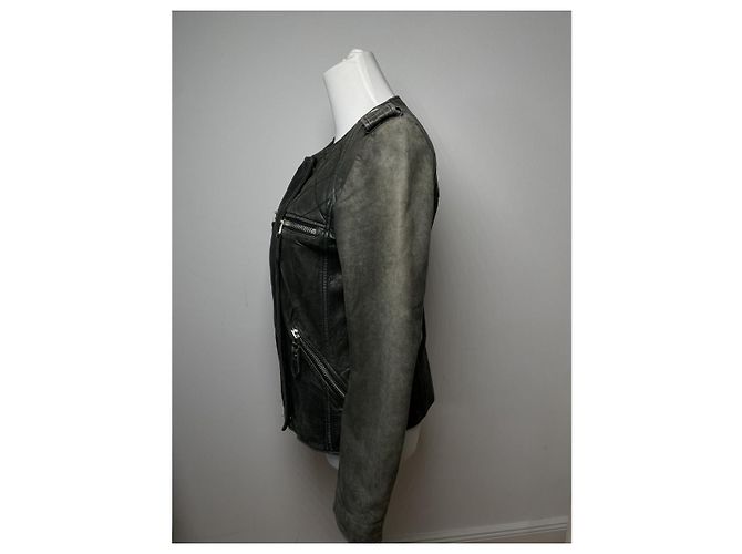 Isabel Marant Etoile Schwarze Lederjacke Isabel Marant Étoile - Ansicht 2