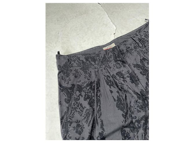 Prada Anthrazit Baumwollshorts Anthrazitgrau - Ansicht 3