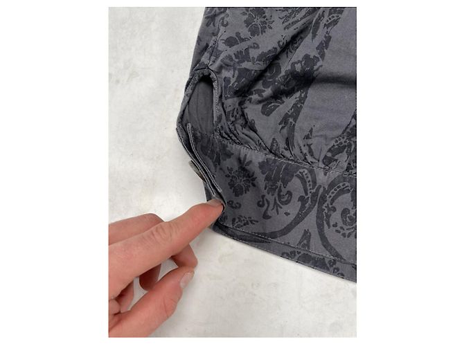 Prada Anthrazit Baumwollshorts Anthrazitgrau - Ansicht 5