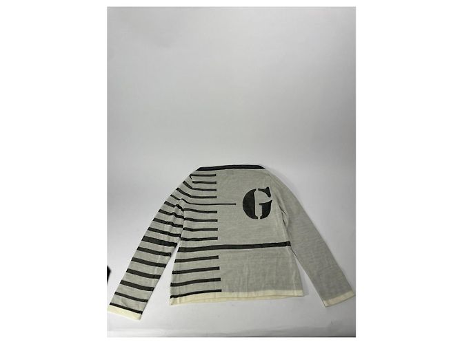 Jean Paul Gaultier Silberne Baumwollstrickware - Ansicht 2