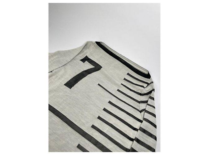 Jean Paul Gaultier Silberne Baumwollstrickware - Ansicht 3