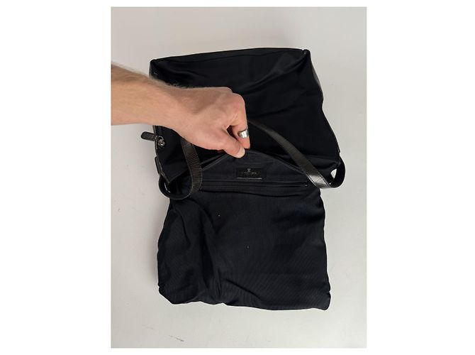 Givenchy 4G schwarze Baumwollhandtasche - Ansicht 2