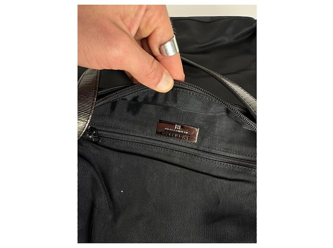 Givenchy 4G schwarze Baumwollhandtasche - Ansicht 3