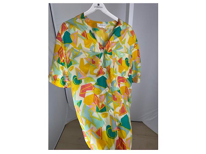 Top in seta multicolore Givenchy - vista 4
