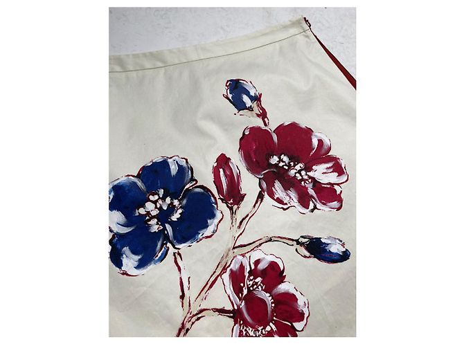 Gonna in cotone multicolore - elastan Moschino Cheap And Chic - vista 3
