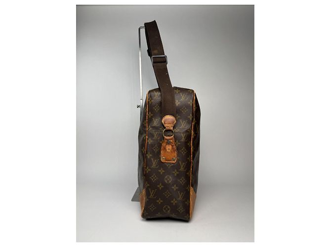 Borsa da viaggio in pelle marrone Louis Vuitton West End - vista 3