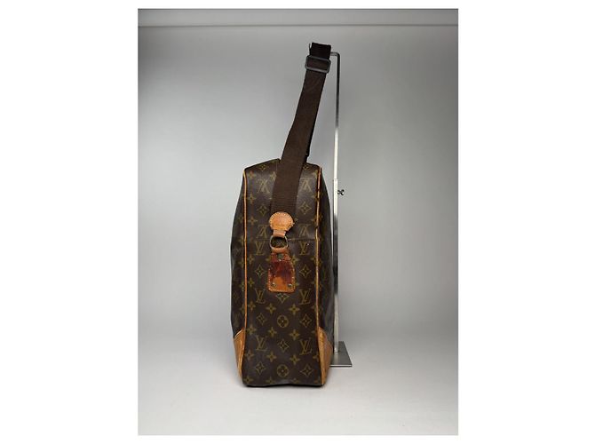 Borsa da viaggio in pelle marrone Louis Vuitton West End - vista 5