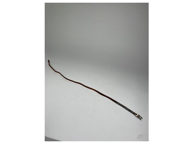 Pulsera de cuero marrón Hermès Behapi Castaño - vista 5
