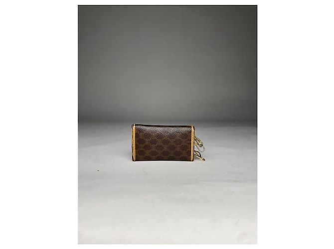 Céline Cartera de cuero beige Celine Triomphe - vista 2