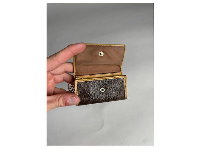 Céline Cartera de cuero beige Celine Triomphe - vista 3