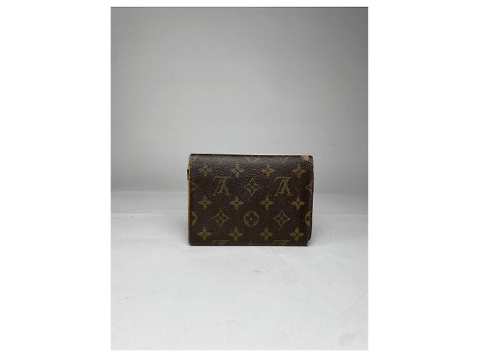 Cartera de cuero marrón Alexandra de Louis Vuitton Castaño - vista 2