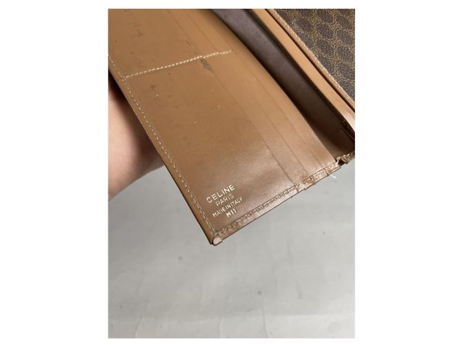 Céline Bolsa de couro marrom Celine - vista 5