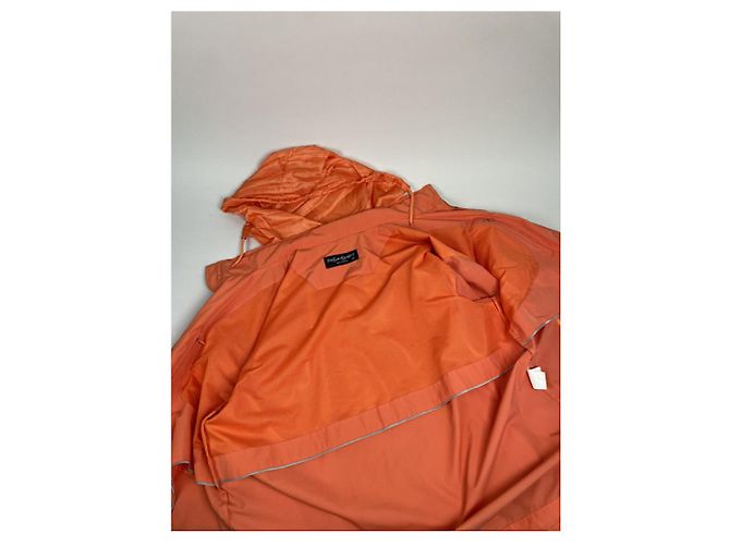 Orange Polyesterjacke von Yves Saint Laurent - Ansicht 2