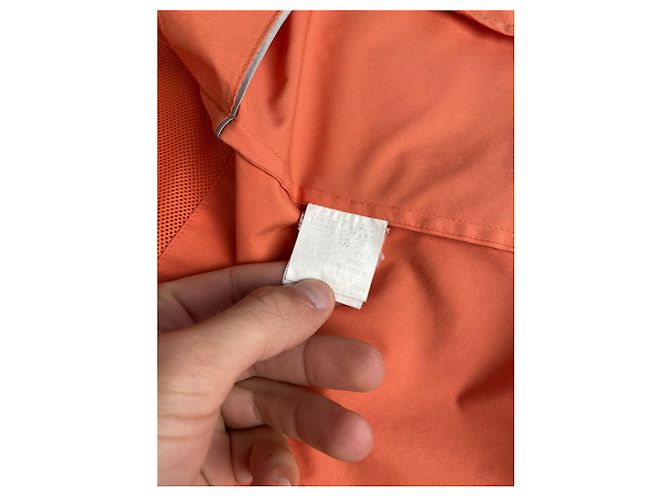 Orange Polyesterjacke von Yves Saint Laurent - Ansicht 3