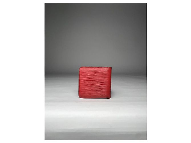 Borsa in pelle rossa Louis Vuitton Rosso - vista 2