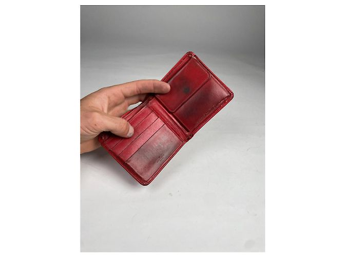 Borsa in pelle rossa Louis Vuitton Rosso - vista 3